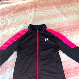 Infants zip down fleece jacket